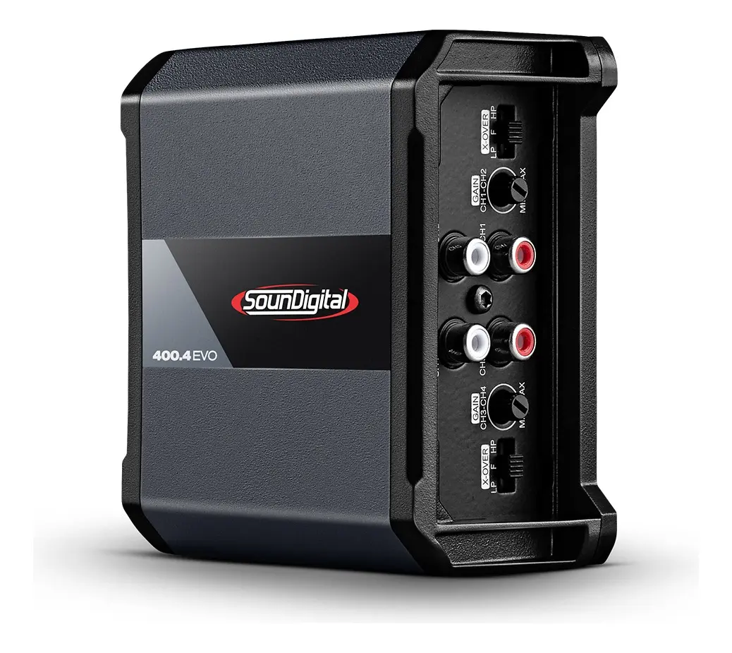 Potencia Soundigital 400.4 Evo 4.0/4 Canales 400 Watts 